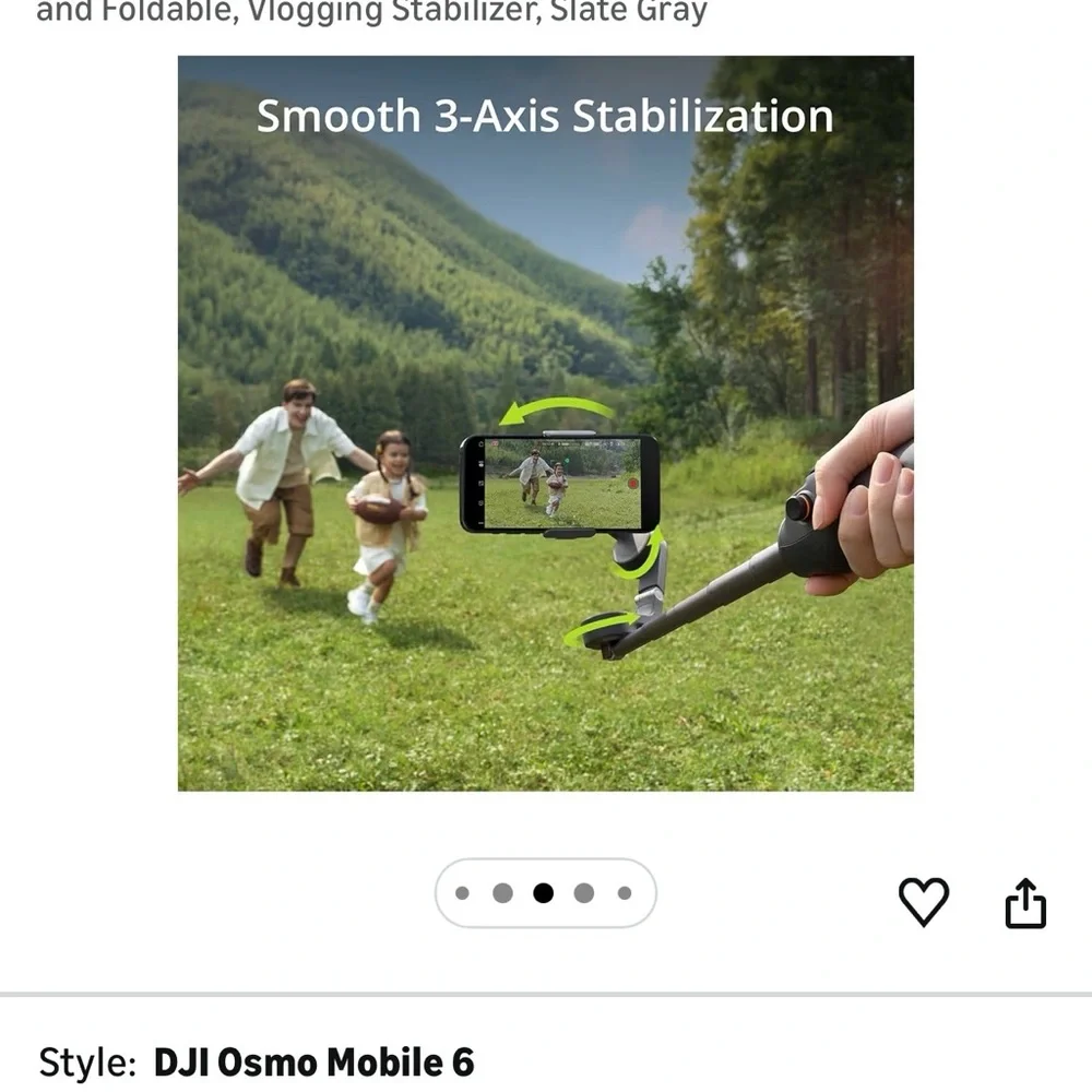 DJI OsmoMobile6GraySmartphoneStabilizer(withBag!!!! - Picture 2 of 15